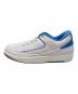 NIKE (ナイキ) AIR JORDAN 2 RETRO LOW ホワイト×スカイブルー サイズ:29：9000円