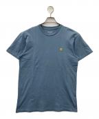 CarHarttカーハート）の古着「S/S CHASE T-SHIRT」｜ブルー