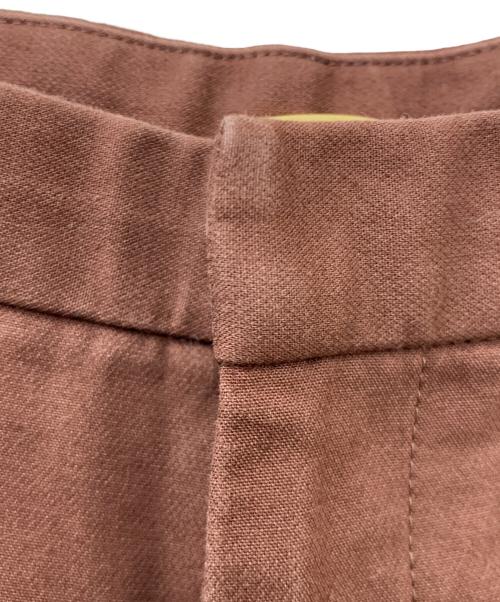 MUSE（ミューズ）MUSE (ミューズ) テーパードパンツ ブラウン サイズ:38の古着・服飾アイテム