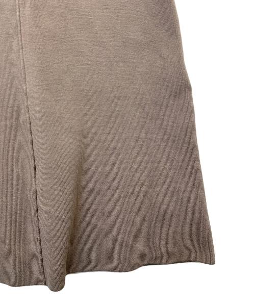 Snidel（スナイデル）Snidel (スナイデル) シアードッキングワンピース ホワイト×ベージュ サイズ:Fの古着・服飾アイテム