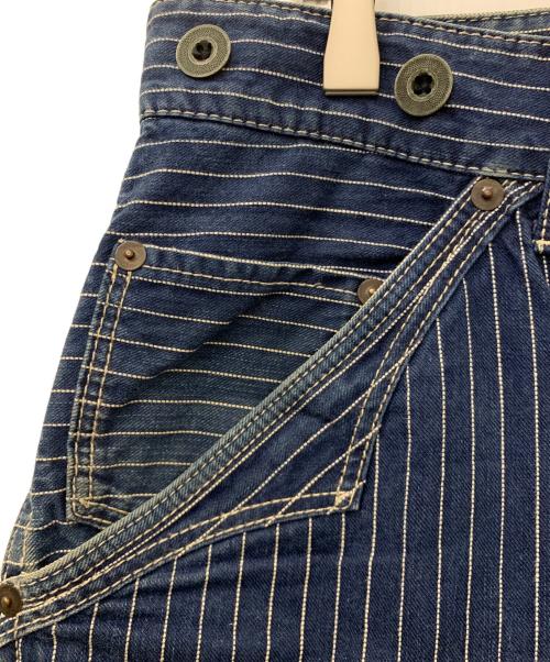 PERFECTO by Schott（パーフェクト バイ ショット）PERFECTO by Schott (パーフェクト バイ ショット) OLD HICKORY WORK PANTS ネイビー サイズ:91cm (W36)の古着・服飾アイテム