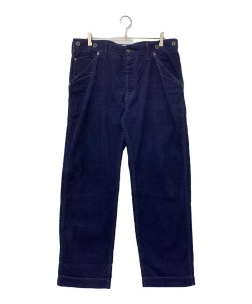 PERFECTO by Schott（パーフェクト バイ ショット）PERFECTO by Schott (パーフェクト バイ ショット) コーデュロイワークパンツ ネイビー サイズ:91cm (W36)の古着・服飾アイテム