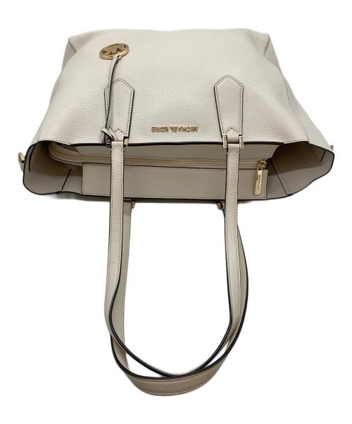 MICHAEL KORS（マイケルコース）MICHAEL KORS (マイケルコース) トートバッグ KIMBERLY ホワイトの古着・服飾アイテム
