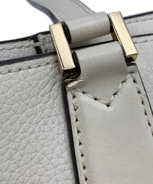 MICHAEL KORS（マイケルコース）MICHAEL KORS (マイケルコース) トートバッグ KIMBERLY ホワイトの古着・服飾アイテム