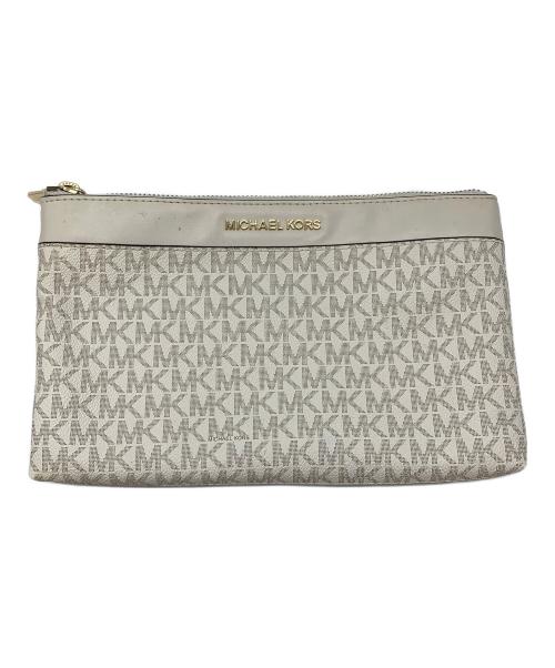 MICHAEL KORS（マイケルコース）MICHAEL KORS (マイケルコース) トートバッグ KIMBERLY ホワイトの古着・服飾アイテム