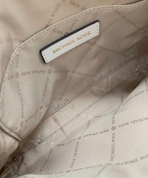 MICHAEL KORS（マイケルコース）MICHAEL KORS (マイケルコース) トートバッグ KIMBERLY ホワイトの古着・服飾アイテム