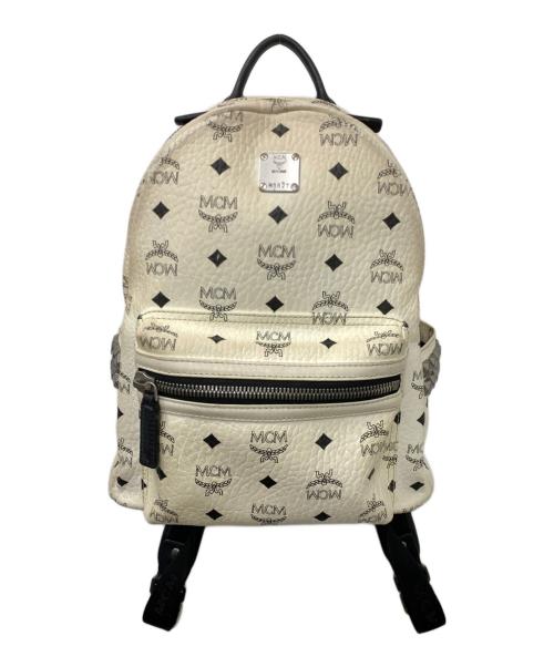 MCM（エムシーエム）MCM (エムシーエム) リュック ホワイトの古着・服飾アイテム