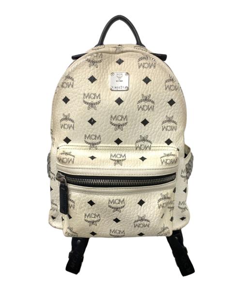 MCM（エムシーエム）MCM (エムシーエム) リュック ホワイトの古着・服飾アイテム