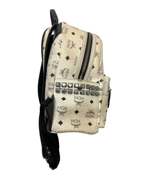 MCM（エムシーエム）MCM (エムシーエム) リュック ホワイトの古着・服飾アイテム