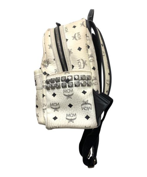MCM（エムシーエム）MCM (エムシーエム) リュック ホワイトの古着・服飾アイテム