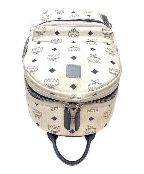 MCM（エムシーエム）MCM (エムシーエム) リュック ホワイトの古着・服飾アイテム