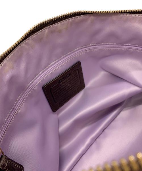 COACH（コーチ）COACH (コーチ) ショルダーバッグ ベージュ×ブラウンの古着・服飾アイテム