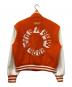 A FEW GOOD KIDS (アフューグッドキッズ) LOGO BASEBALL STADIUM JACKET ホワイト×オレンジ サイズ:XL：8000円