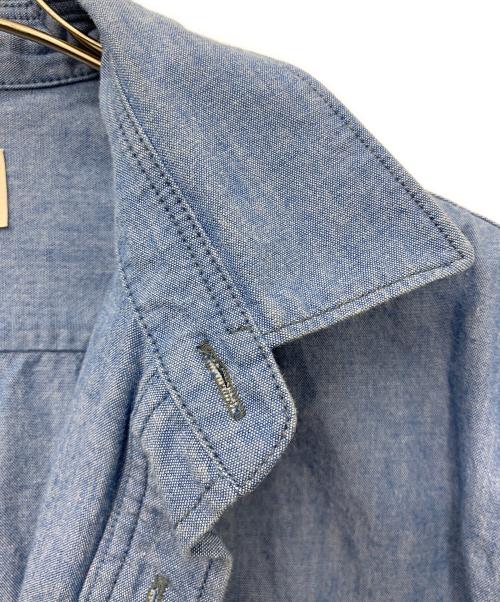 A BATHING APE（アベイシングエイプ）A BATHING APE (アベイシングエイプ) 長袖シャツ ブルー サイズ:Mの古着・服飾アイテム