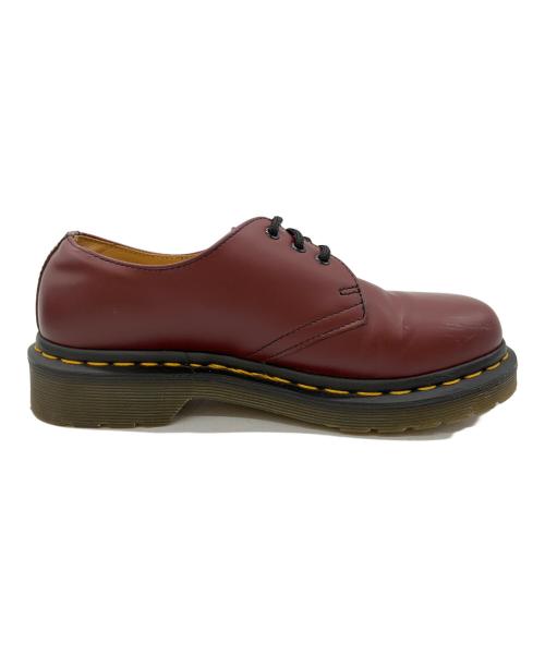 Dr.Martens（ドクターマーチン）Dr.Martens (ドクターマーチン) 3ホールシューズ レッド サイズ:UK4の古着・服飾アイテム