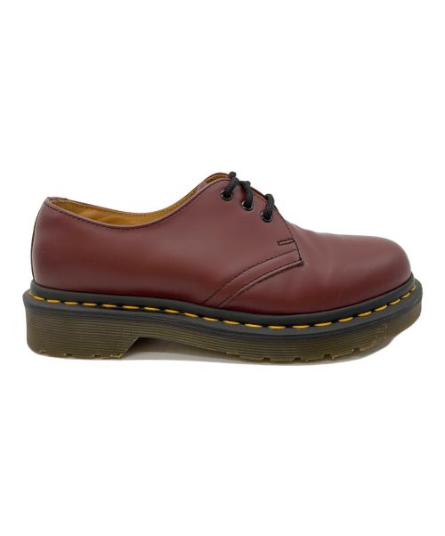 Dr.Martens（ドクターマーチン）Dr.Martens (ドクターマーチン) 3ホールシューズ レッド サイズ:UK4の古着・服飾アイテム