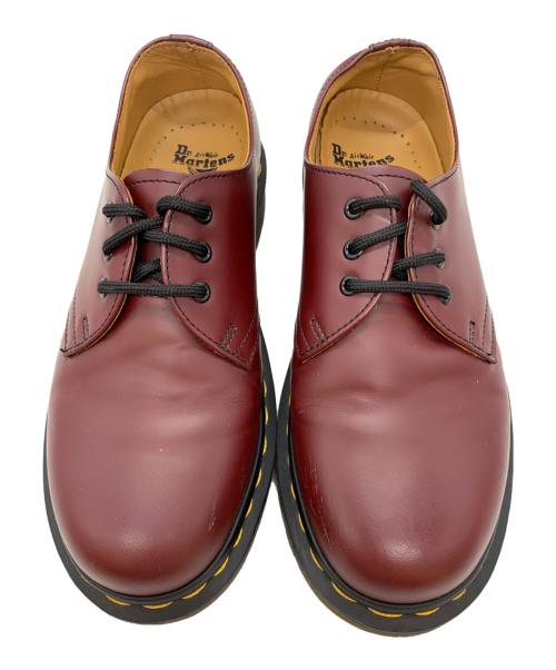 Dr.Martens（ドクターマーチン）Dr.Martens (ドクターマーチン) 3ホールシューズ レッド サイズ:UK4の古着・服飾アイテム