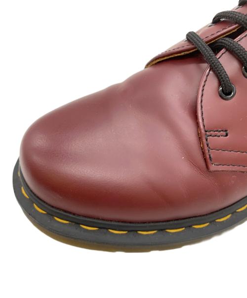 Dr.Martens（ドクターマーチン）Dr.Martens (ドクターマーチン) 3ホールシューズ レッド サイズ:UK4の古着・服飾アイテム
