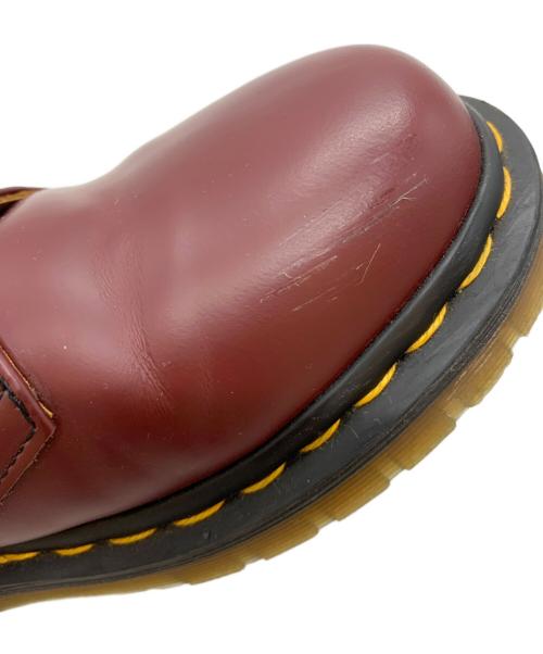 Dr.Martens（ドクターマーチン）Dr.Martens (ドクターマーチン) 3ホールシューズ レッド サイズ:UK4の古着・服飾アイテム