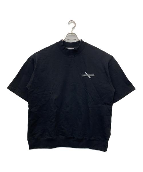 tangram（タングラム）tangram (タングラム) Saturdays NYC (サタデーズ ニューヨークシティ) SS SWEAT MOCK NECK ブラック サイズ:Lの古着・服飾アイテム