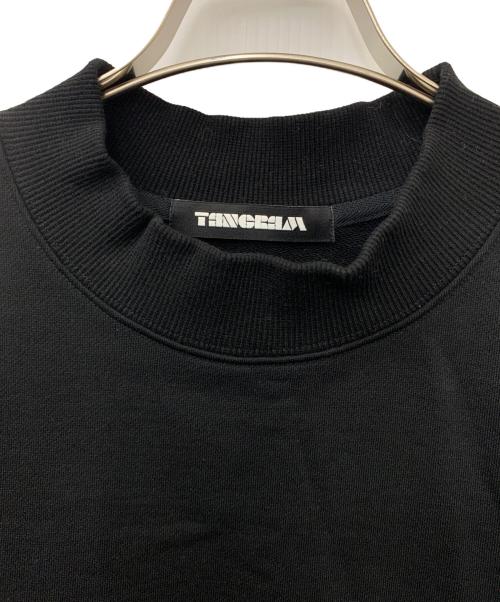 tangram（タングラム）tangram (タングラム) Saturdays NYC (サタデーズ ニューヨークシティ) SS SWEAT MOCK NECK ブラック サイズ:Lの古着・服飾アイテム