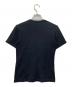 ISSEY MIYAKE (イッセイミヤケ) 半袖デザインカットソー ブラック サイズ:M：5000円