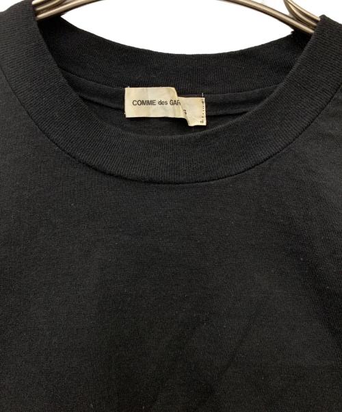 COMME des GARCONS（コムデギャルソン）COMME des GARCONS (コムデギャルソン) チロリアンテープ貼り付けショートTシャツ ブラック サイズ:不明の古着・服飾アイテム