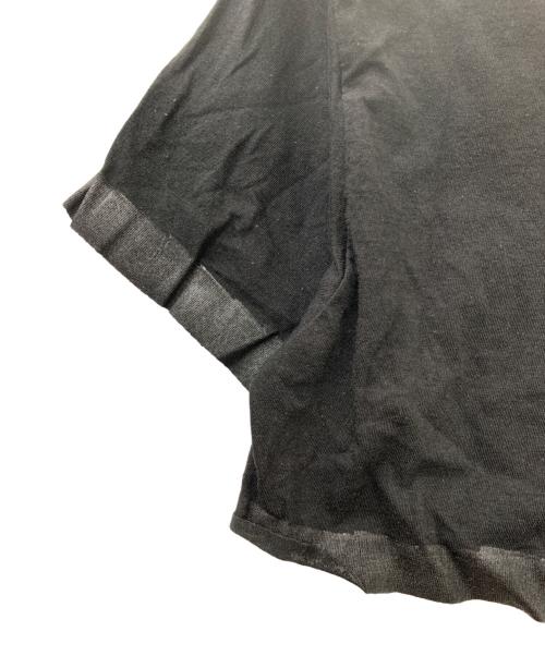 COMME des GARCONS（コムデギャルソン）COMME des GARCONS (コムデギャルソン) チロリアンテープ貼り付けショートTシャツ ブラック サイズ:不明の古着・服飾アイテム