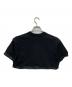 COMME des GARCONS (コムデギャルソン) チロリアンテープ貼り付けショートTシャツ ブラック サイズ:不明：15000円