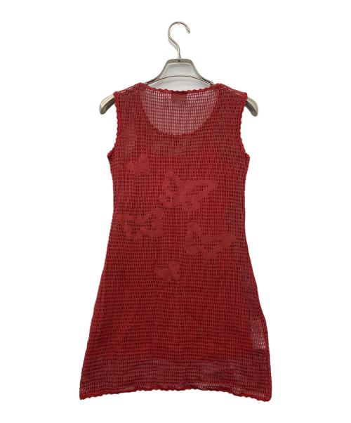 DOLCE & GABBANA（ドルチェ＆ガッバーナ）DOLCE & GABBANA (ドルチェ＆ガッバーナ) チュニック レッド サイズ:24/38の古着・服飾アイテム
