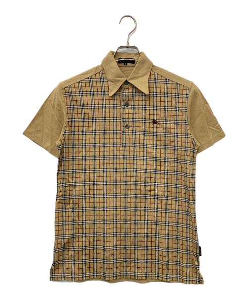 Burberry's（バーバリーズ）Burberry's (バーバリーズ) ポロシャツ ベージュ サイズ:2の古着・服飾アイテム