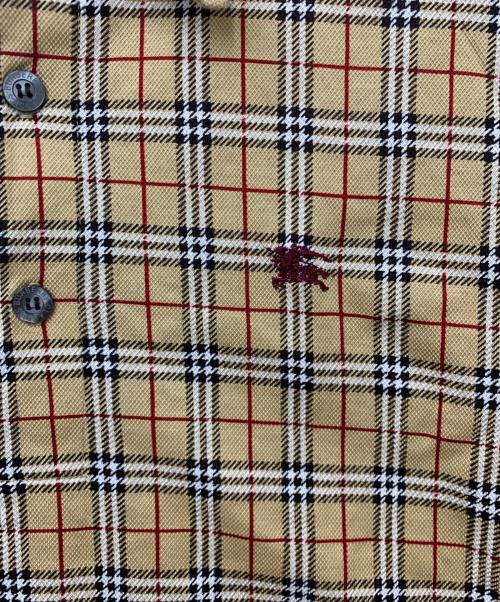 Burberry's（バーバリーズ）Burberry's (バーバリーズ) ポロシャツ ベージュ サイズ:2の古着・服飾アイテム