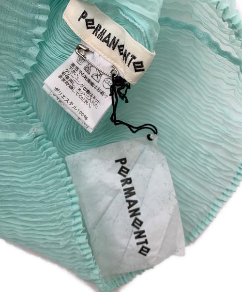 ISSEY MIYAKE PERMANENT（イッセイミヤケパーマネント）ISSEY MIYAKE PERMANENT (イッセイミヤケパーマネント) プリーツキャミソール スカイブルー サイズ:2の古着・服飾アイテム