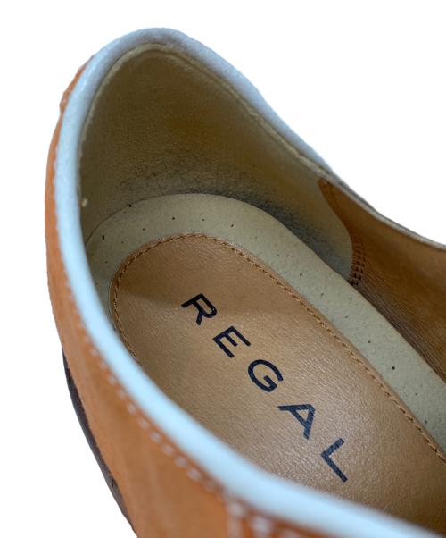 REGAL（リーガル）REGAL (リーガル) プレーントゥシューズ オレンジ サイズ:25.5の古着・服飾アイテム