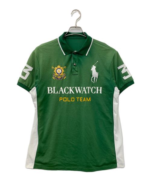 POLO RALPH LAUREN（ポロ・ラルフローレン）POLO RALPH LAUREN (ポロ・ラルフローレン) ゲームシャツ グリーン サイズ:不明の古着・服飾アイテム