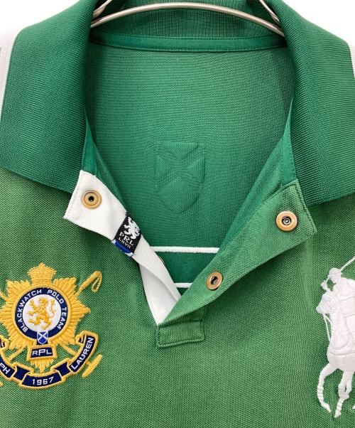 POLO RALPH LAUREN（ポロ・ラルフローレン）POLO RALPH LAUREN (ポロ・ラルフローレン) ゲームシャツ グリーン サイズ:不明の古着・服飾アイテム