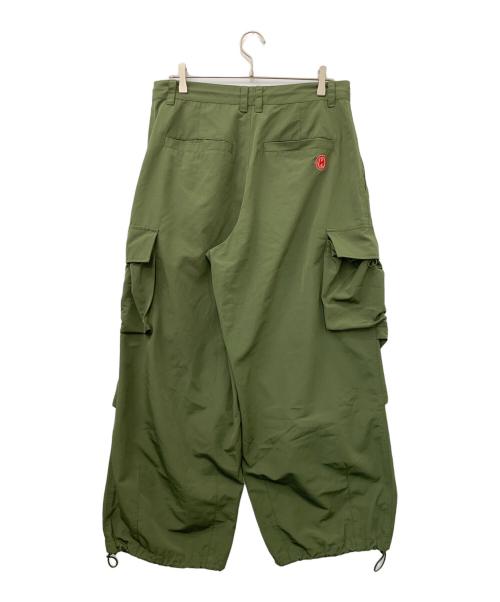9090（9090）9090 (9090) Ripstop Tech Balloon Pants カーキ サイズ:XLの古着・服飾アイテム