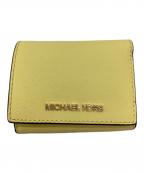 MICHAEL KORSマイケルコース）の古着「3つ折り財布」｜イエロー