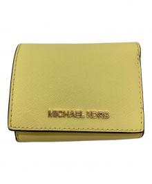 MICHAEL KORS（マイケルコース）の古着「3つ折り財布」｜イエロー