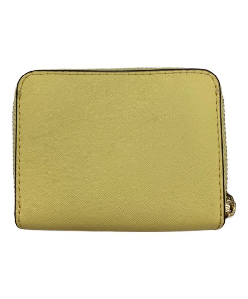 MICHAEL KORS（マイケルコース）MICHAEL KORS (マイケルコース) 3つ折り財布 イエローの古着・服飾アイテム