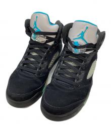 NIKE（ナイキ）の古着「NIKE AIR JORDAN5 RETRO AQUA」｜ブルー×ブラック