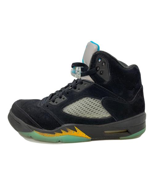 NIKE（ナイキ）NIKE (ナイキ) NIKE AIR JORDAN5 RETRO AQUA ブルー×ブラック サイズ:26の古着・服飾アイテム