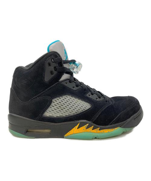 NIKE（ナイキ）NIKE (ナイキ) NIKE AIR JORDAN5 RETRO AQUA ブルー×ブラック サイズ:26の古着・服飾アイテム