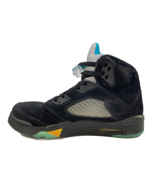 NIKE（ナイキ）NIKE (ナイキ) NIKE AIR JORDAN5 RETRO AQUA ブルー×ブラック サイズ:26の古着・服飾アイテム