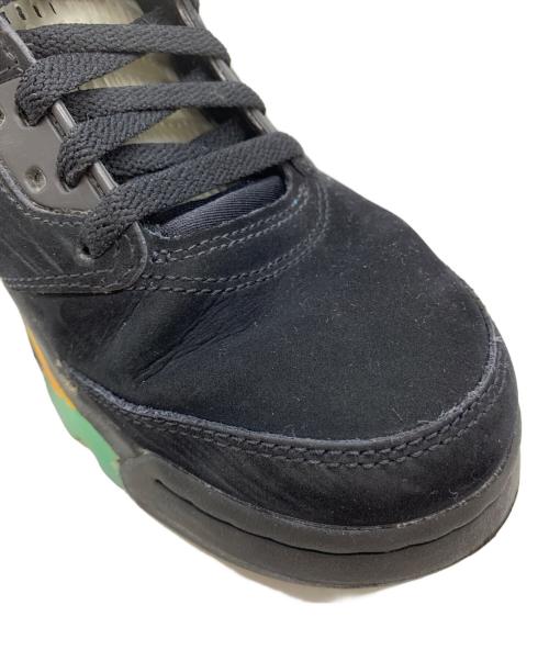 NIKE（ナイキ）NIKE (ナイキ) NIKE AIR JORDAN5 RETRO AQUA ブルー×ブラック サイズ:26の古着・服飾アイテム