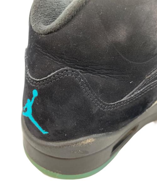 NIKE（ナイキ）NIKE (ナイキ) NIKE AIR JORDAN5 RETRO AQUA ブルー×ブラック サイズ:26の古着・服飾アイテム