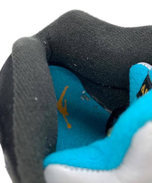 NIKE（ナイキ）NIKE (ナイキ) NIKE AIR JORDAN5 RETRO AQUA ブルー×ブラック サイズ:26の古着・服飾アイテム