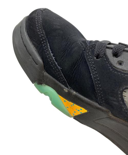 NIKE（ナイキ）NIKE (ナイキ) NIKE AIR JORDAN5 RETRO AQUA ブルー×ブラック サイズ:26の古着・服飾アイテム