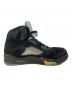 中古・古着 NIKE (ナイキ) NIKE AIR JORDAN5 RETRO AQUA ブルー×ブラック サイズ:26：8000円