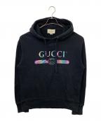 GUCCIグッチ）の古着「プルオーバーパーカー」｜ブラック